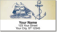 Scrimshaw Ships Address Labels