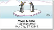 Scrivan Penguins Address Labels