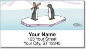 Scrivan Penguins Address Labels