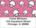 Skull Labels - Skulls and More Skulls Address Labels