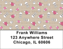 Skulls & Hearts Address Labels