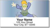 Skydiving Address Labels