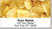 Snack Food Address Labels