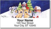 Snow Worker Address Labels