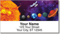Solar System Address Labels
