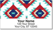 Southwestern Style Address Labels