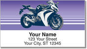 Sport Bike Address Labels