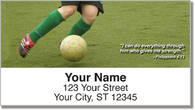 Sports Scripture Address Labels