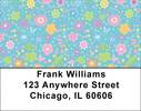 Spring Flowers Address Labels