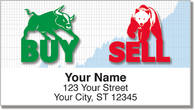 Stock Market Address Labels