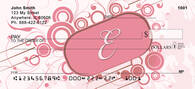 Stylish Monogram E Personal Checks