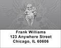 Stylish Skulls Address Labels