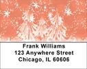 Stylistic Christmas Address Labels