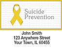 Suicide Prevention Ribbon Address Labels