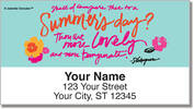 Summer's Day Address Labels