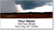 Summer Storm Address Labels