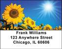 Sunflower Address Labels