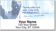 Teddy Roosevelt Address Labels