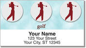 Teeing Off Address Labels