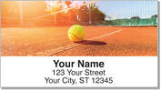Tennis Address Labels