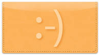Text Me a Smile Checkbook Cover