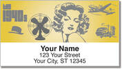 The 1940's Address Labels