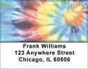 Tie Dye Address Labels