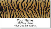 Tiger Stripe Address Labels