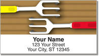 Tools of Gardening Address Labels