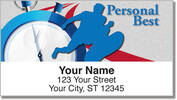 Track & Field Address Labels