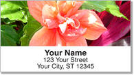 Tropical Plant Address Labels