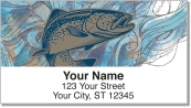 Trout & Salmon Address Labels