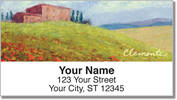 Tuscan Hills Address Labels