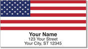 US Flag Address Labels