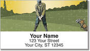 Vintage Golf Address Labels