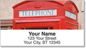 Vintage Phone Address Labels