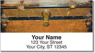 Vintage Trunk Address Labels