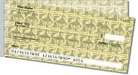 Vintage Wallpaper Side Tear Checks