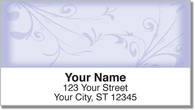 Violet Vine Address Labels