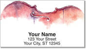 Violin Address Labels