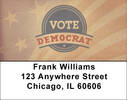 Vote Democrat Address Labels