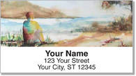 Water Landscape Address Labels