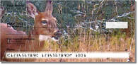 These beautiful animal personal checks featuring artistic images of deer are great for nature lovers!