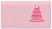 Wedding Day Checkbook Cover