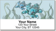 Whale & Turtle Address Labels