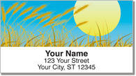 Wheat Field Address Labels