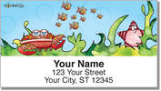 Wishy Fishy Friends Address Labels