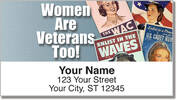 Woman Veteran Address Labels