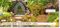 Discover the hidden world of the fairies on these personal checks today! Art by Robb and Bette Durr.