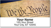 Words of Freedom Address Labels
